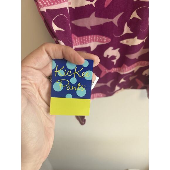 Kickee Pants Bamboo Melody Sharks Bag Sleep Sack 0-6 Months New - Picture 4 of 5